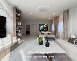 The City บางนา ไซส์ L บ้านเดี่ยวหรู โครงการใหม่ ติดเมกา-บางนา ให้เช่า  (เฟอร์นิเจอร์ครบ)