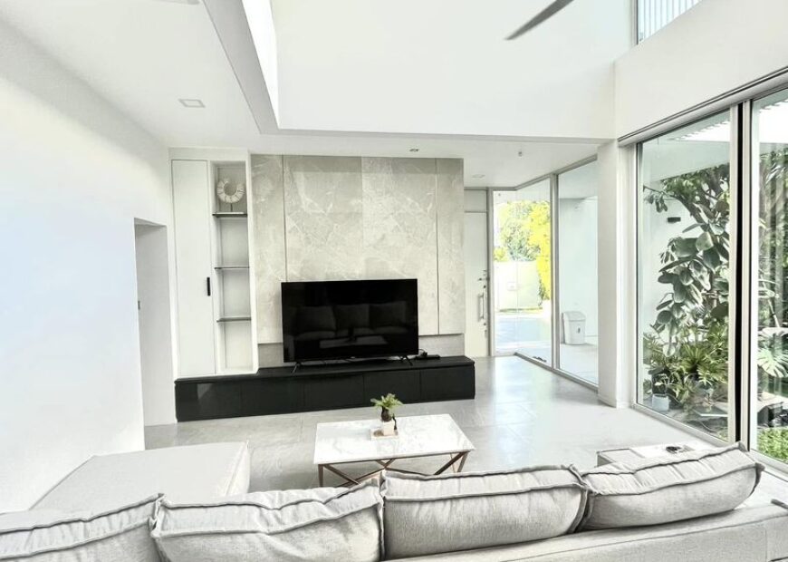 ขาย/ให้เช่า บ้านหรู วีเว่ บางนา VIVE Bangna บ้านเดี่ยว Super Luxury สไตล์ Modern Minimal ใกล้ MEGA บางนา.