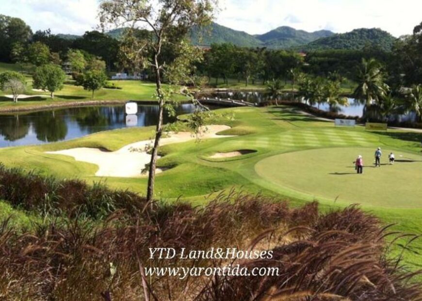 ขายบ้าน ในสนามกอล์ฟ บูรพากอล์ฟแอนด์รีสอร์ท ศรีราชา ชลบุรี