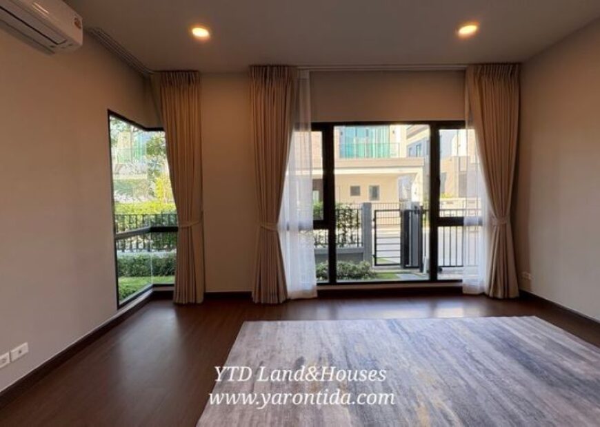 The City บางนา ไซส์ L บ้านเดี่ยวหรู โครงการใหม่ ติดเมกา-บางนา ให้เช่า  (เฟอร์นิเจอร์ครบ)