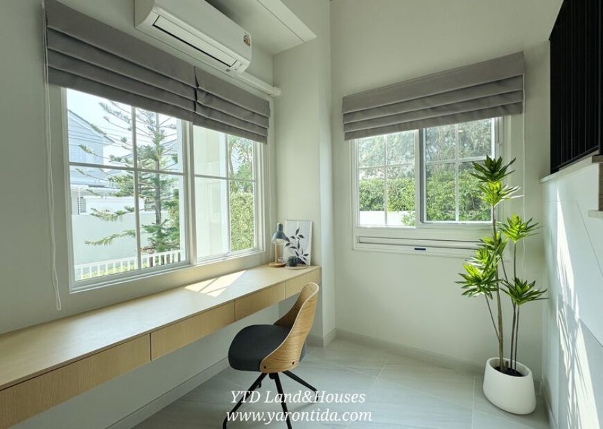 ให้เช่าบ้านเดี่ยว ชัยพฤกษ์ บางนา กม.15 (เฟอร์นิเจอร์ครบ Muji Style)