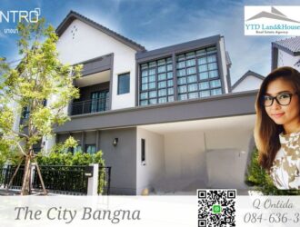 ให้เช่าบ้านเดี่ยว โครงการ Centro บางนา บ้านเดี่ยวดีไซน์ใหม่ติดเมกะ-บางนา (เฟอร์นิเจอร์ครบ)