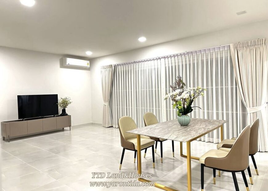 ให้เช่าบ้านเดี่ยว ชัยพฤกษ์ บางนา กม.15  (เฟอร์นิเจอร์ครบ)
