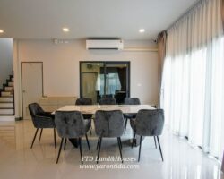 The City บางนา บ้านเดี่ยวหรู โครงการใหม่ ติดเมกา-บางนา ให้เช่า (เฟอร์นิเจอร์ครบ)