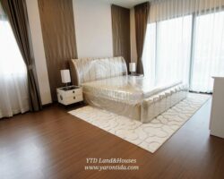 The City บางนา บ้านเดี่ยวหรู โครงการใหม่ ติดเมกา-บางนา ให้เช่า (เฟอร์นิเจอร์ครบ)