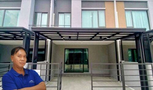 ให้เช่า ทาวน์โฮม 2 ชั้น ในโครงการ พลีโน สุขุมวิท-บางนา 2