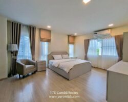 ให้เช่า บ้านเดี่ยว 2 ชั้น โครงการวิลลาจจิโอ 3 ศรีนครินทร์-บางนา