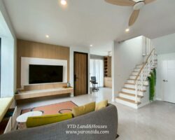 ขาย บ้านแฝด สไตล์บ้านเดี่ยว เป็นบ้าน 2 ชั้น โครงการ โคโม่ เบียงก้า บางนา