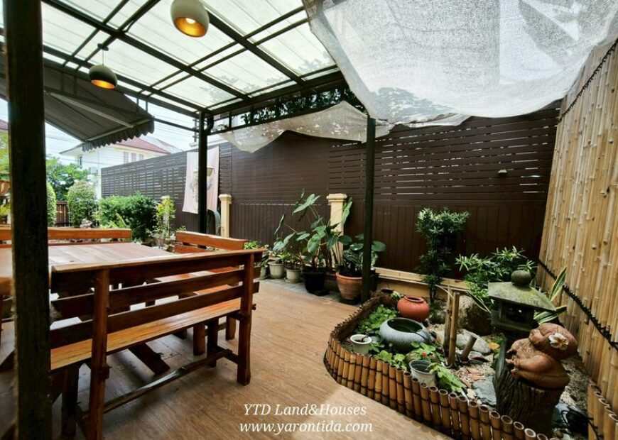 ขาย / ให้เช่า !!! บ้านเดี่ยว 2 ชั้น ใกล้สวนหลวง ร.9 โครงการ อิมพีเรียล พาร์ค