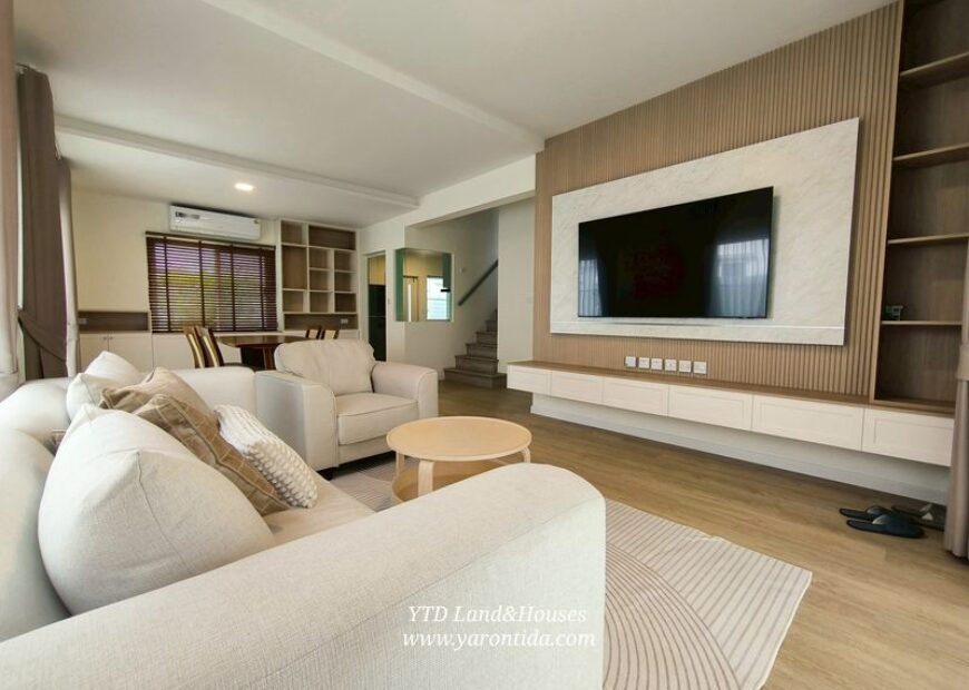 ให้เช่า บ้านเดี่ยว 2 ชั้น โครงการวิลลาจจิโอ 3 ศรีนครินทร์-บางนา