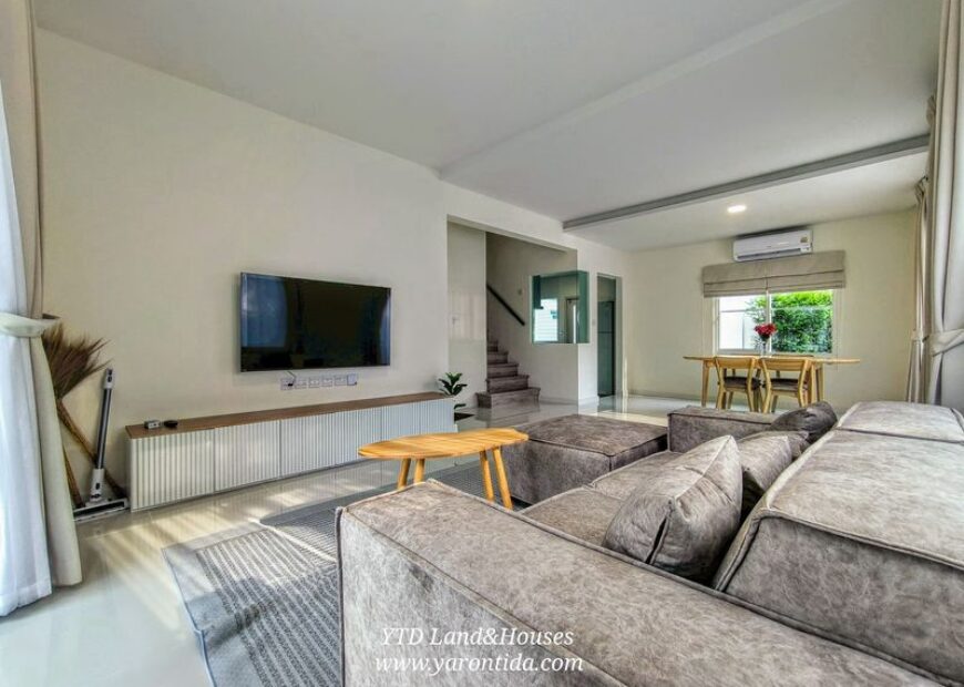 ให้เช่า บ้านเดี่ยว 2 ชั้น โครงการวิลลาจจิโอ 3 ศรีนครินทร์-บางนา