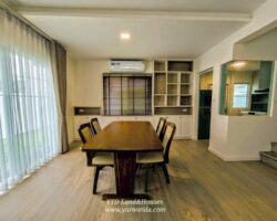 ให้เช่า บ้านเดี่ยว 2 ชั้น โครงการวิลลาจจิโอ 3 ศรีนครินทร์-บางนา