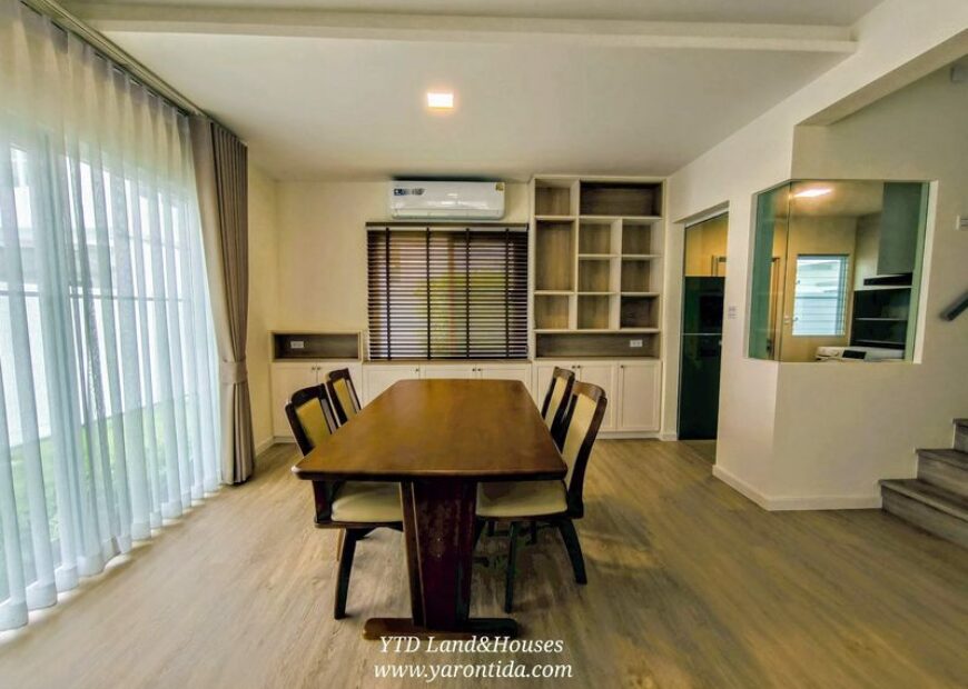 ให้เช่า บ้านเดี่ยว 2 ชั้น โครงการวิลลาจจิโอ 3 ศรีนครินทร์-บางนา