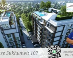 ขาย / ให้เช่า คอนโด พอสสุขุมวิท 107 (ซอยแบริ่ง 1 ) ใกล้รถไฟฟ้าสถานีแบริ่ง