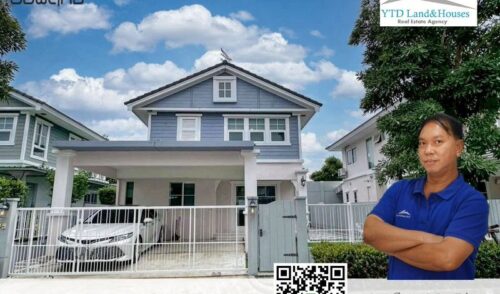 ขาย/ให้เช่า บ้านเดี่ยว 2 ชั้น ใกล้เมกา บางนา ทำเลดีที่สุดในย่านนี้ โครงการ ชัยพฤกษ์ บางนา กม.7