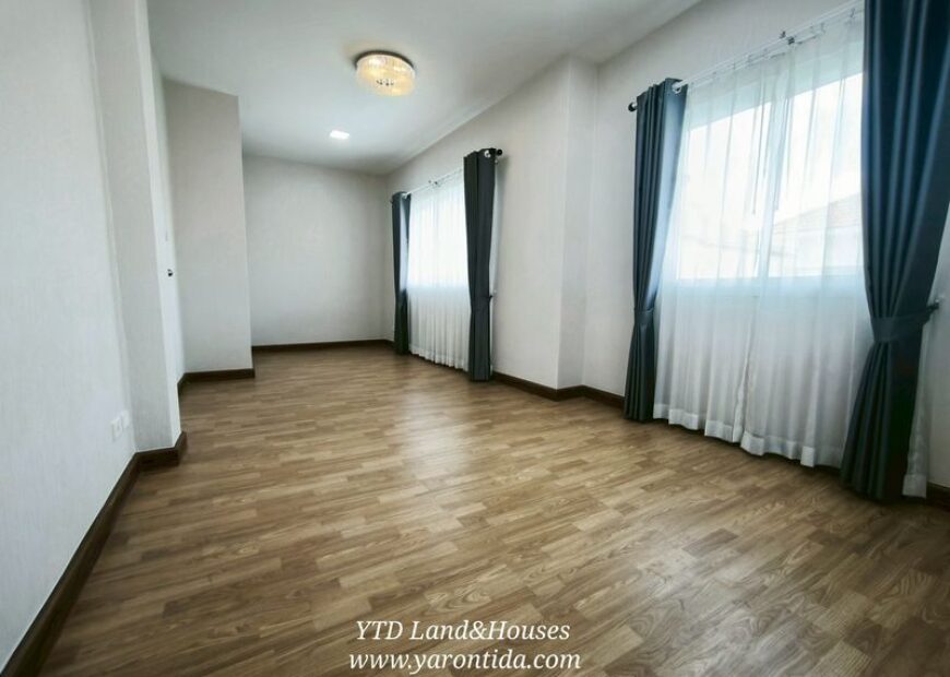 ขาย บ้านแฝด สไตล์บ้านเดี่ยว 2 ชั้น ในโครงการบ้านบุรีรมย์ เทพารักษ์