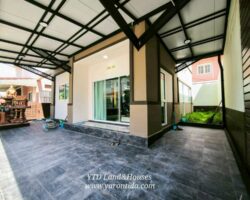 ขาย บ้านแฝด สไตล์บ้านเดี่ยว 2 ชั้น ในโครงการบ้านบุรีรมย์ เทพารักษ์