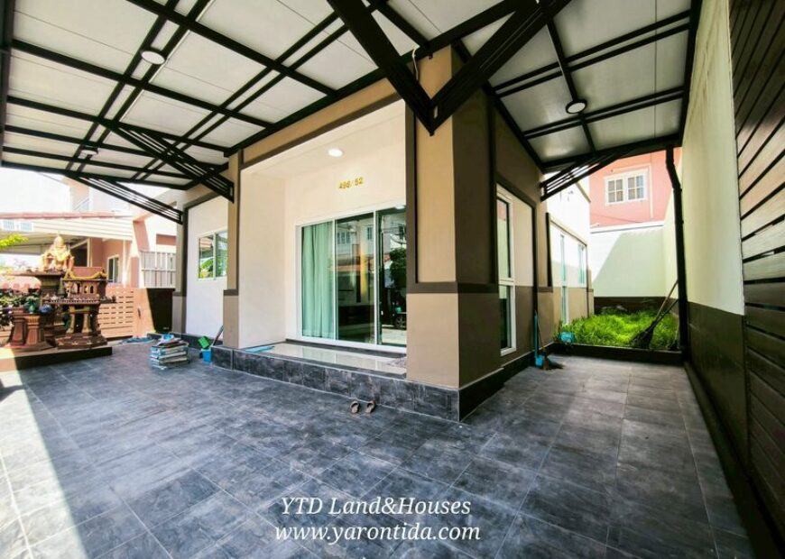 ขาย บ้านแฝด สไตล์บ้านเดี่ยว 2 ชั้น ในโครงการบ้านบุรีรมย์ เทพารักษ์