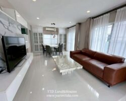 ขาย/ให้เช่า บ้านเดี่ยว 2 ชั้น ใกล้เมกา บางนา ทำเลดีที่สุดในย่านนี้ โครงการ ชัยพฤกษ์ บางนา กม.7