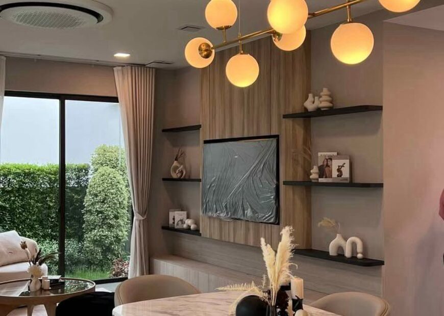 ให้เช่าบ้าน มัณฑนา บางนา กม.15 บ้านใกล้สวนส่วนกลาง