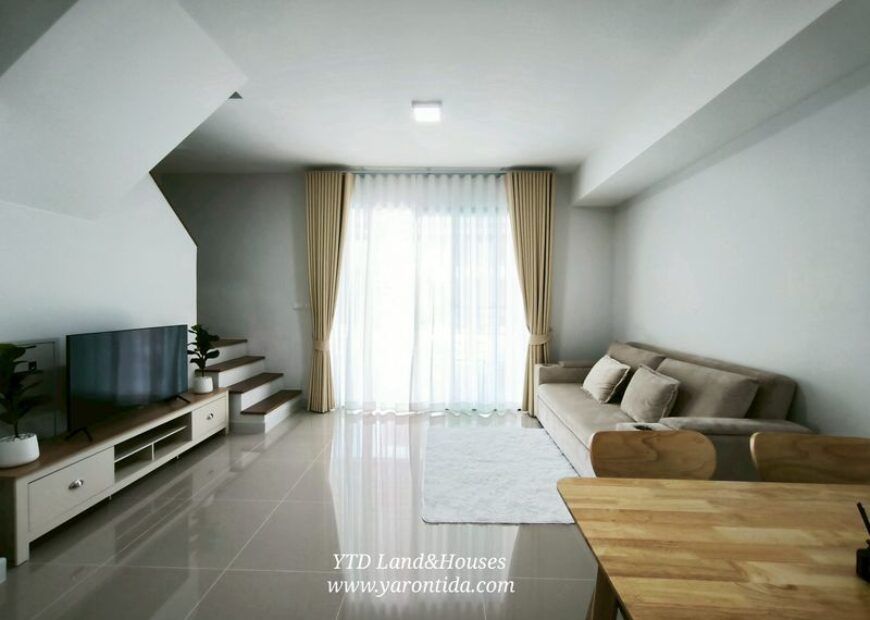 ให้เช่า ทาวน์โฮม 2 ชั้น ในโครงการ พลีโน สุขุมวิท-บางนา 2