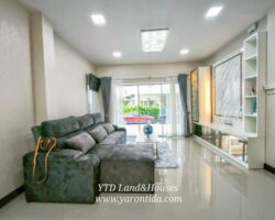 ขาย บ้านแฝด สไตล์บ้านเดี่ยว 2 ชั้น ในโครงการบ้านบุรีรมย์ เทพารักษ์