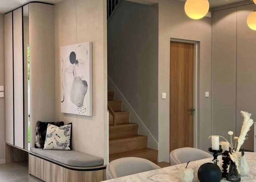 ให้เช่าบ้าน มัณฑนา บางนา กม.15 บ้านใกล้สวนส่วนกลาง