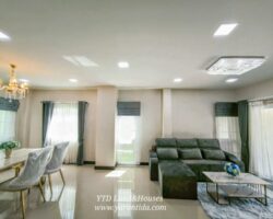 ขาย บ้านแฝด สไตล์บ้านเดี่ยว 2 ชั้น ในโครงการบ้านบุรีรมย์ เทพารักษ์