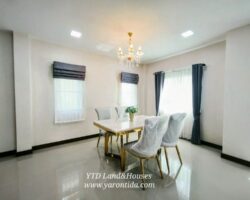 ขาย บ้านแฝด สไตล์บ้านเดี่ยว 2 ชั้น ในโครงการบ้านบุรีรมย์ เทพารักษ์