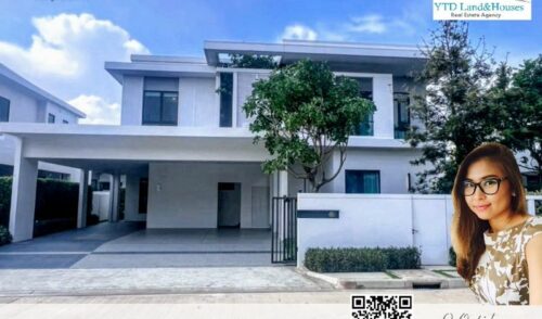 ให้เช่าบ้าน มัณฑนา บางนา กม.15 ใกล้สวน บ้านทิศใต้  (เฟอร์นิเจอร์ครบชุด)