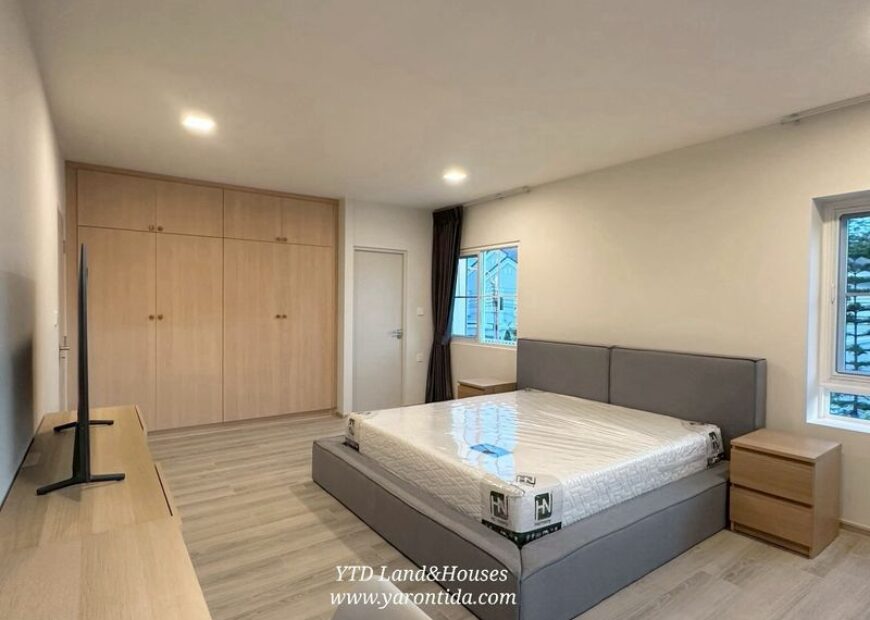 ให้เช่าบ้านเดี่ยว ชัยพฤกษ์ บางนา กม.15 หน้าบ้านทิศใต้ (เฟอร์นิเจอร์ครบ) **พร้อมอยู่ **