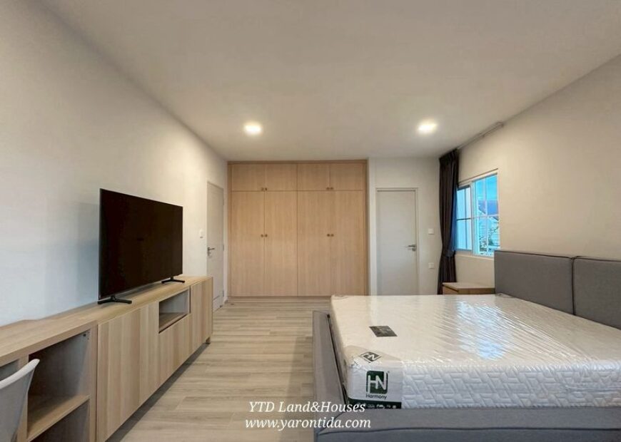 ให้เช่าบ้านเดี่ยว ชัยพฤกษ์ บางนา กม.15 หน้าบ้านทิศใต้ (เฟอร์นิเจอร์ครบ) **พร้อมอยู่ **