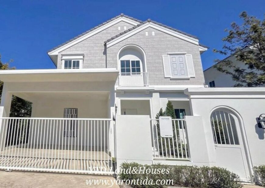 ให้เช่าบ้านเดี่ยว ชัยพฤกษ์ บางนา กม.15 95,000 บาท/เดือน (เฟอร์นิเจอร์ครบ) **พร้อมอยู่ **