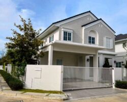 ให้เช่าบ้านเดี่ยว ชัยพฤกษ์ บางนา กม.15 หน้าบ้านทิศใต้ (เฟอร์นิเจอร์ครบ) **พร้อมอยู่ **
