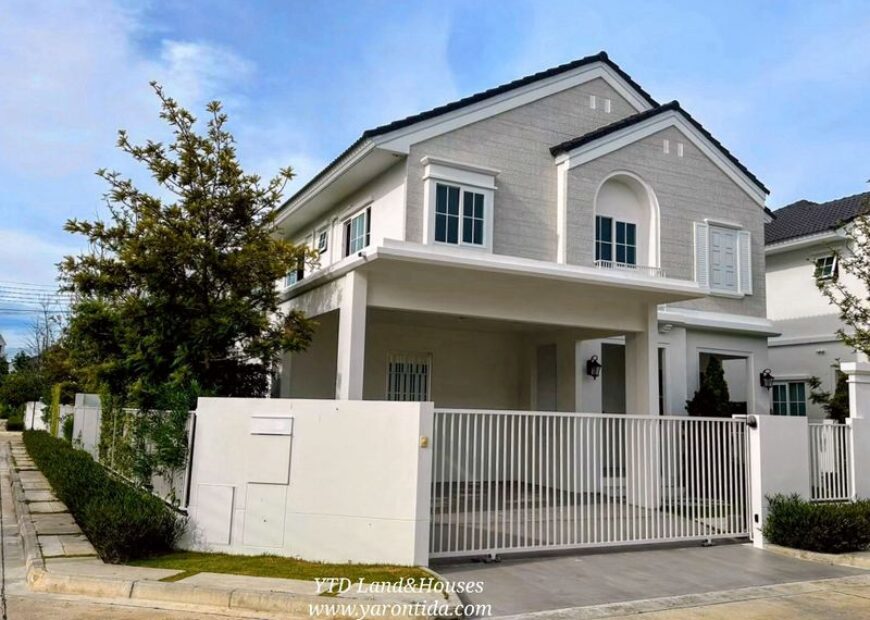 ให้เช่าบ้านเดี่ยว ชัยพฤกษ์ บางนา กม.15 หน้าบ้านทิศใต้ (เฟอร์นิเจอร์ครบ) **พร้อมอยู่ **