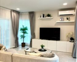 ให้เช่าบ้านเดี่ยว ชัยพฤกษ์ บางนา กม.15 95,000 บาท/เดือน (เฟอร์นิเจอร์ครบ) **พร้อมอยู่ **