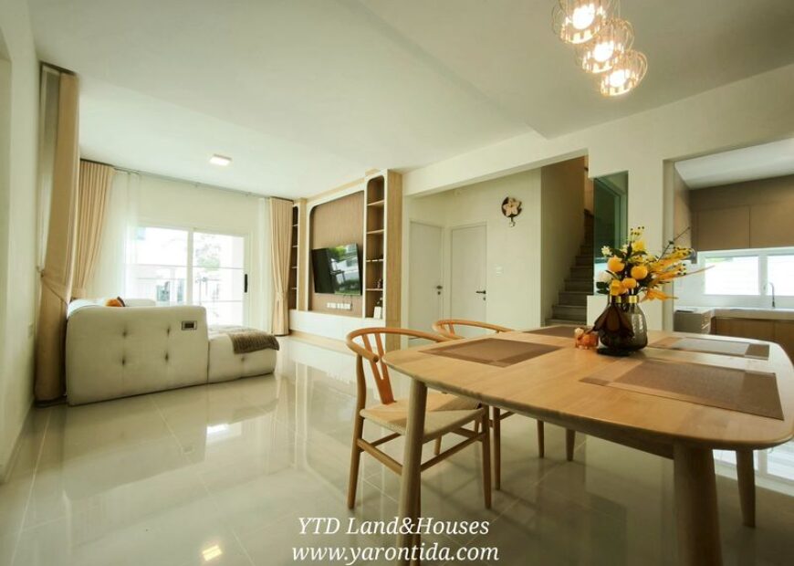 For rent, 2-story detached house, Villaggio 3 Srinakarin-Bangna