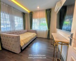 ขายด่วน บ้านหรู นันท์วัน บางนา กม7 ต่อเติม ตกแต่ง ขยายพื้นที่ใช้สอยเยอะมากๆ มีห้องพักผ่อนหลายมุม