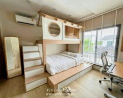 ให้เช่า บ้านเดี่ยว 2 ชั้น ในโครงการพิมนารา ศรีนครินทร์-บางนา บ้าน Modern Japanese Tropical