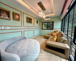 ขายด่วน บ้านหรู นันท์วัน บางนา กม7 ต่อเติม ตกแต่ง ขยายพื้นที่ใช้สอยเยอะมากๆ มีห้องพักผ่อนหลายมุม