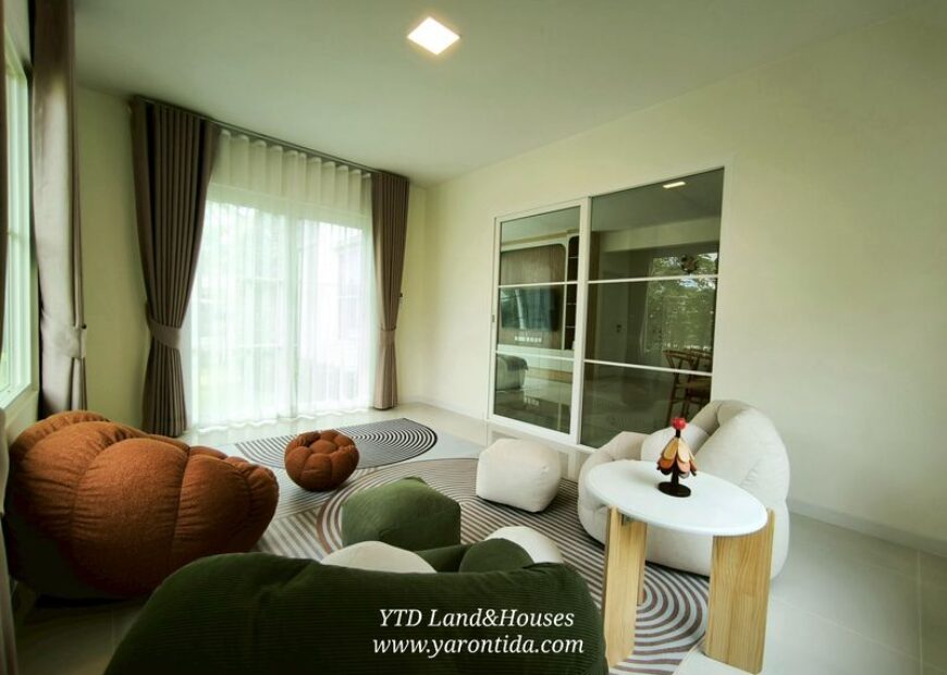For rent, 2-story detached house, Villaggio 3 Srinakarin-Bangna