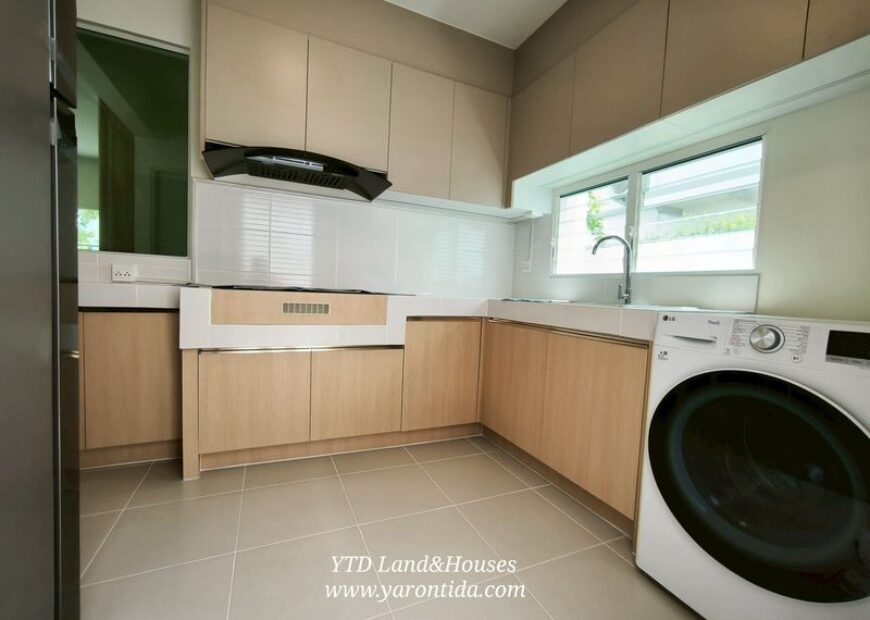 For rent, 2-story detached house, Villaggio 3 Srinakarin-Bangna