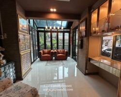 ขายด่วน บ้านหรู นันท์วัน บางนา กม7 ต่อเติม ตกแต่ง ขยายพื้นที่ใช้สอยเยอะมากๆ มีห้องพักผ่อนหลายมุม