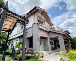 ขายบ้านหรู นันทวัน บางนา กม7 ที่ดินใหญ่