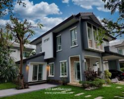 House for rent at Mantana 3 Onnut-Wongwhaen Newly renovated. (Fully furnisheded)