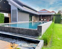 ให้เช่า บ้านเดี่ยว 2 ชั้น ในโครงการพิมนารา ศรีนครินทร์-บางนา บ้าน Modern Japanese Tropical
