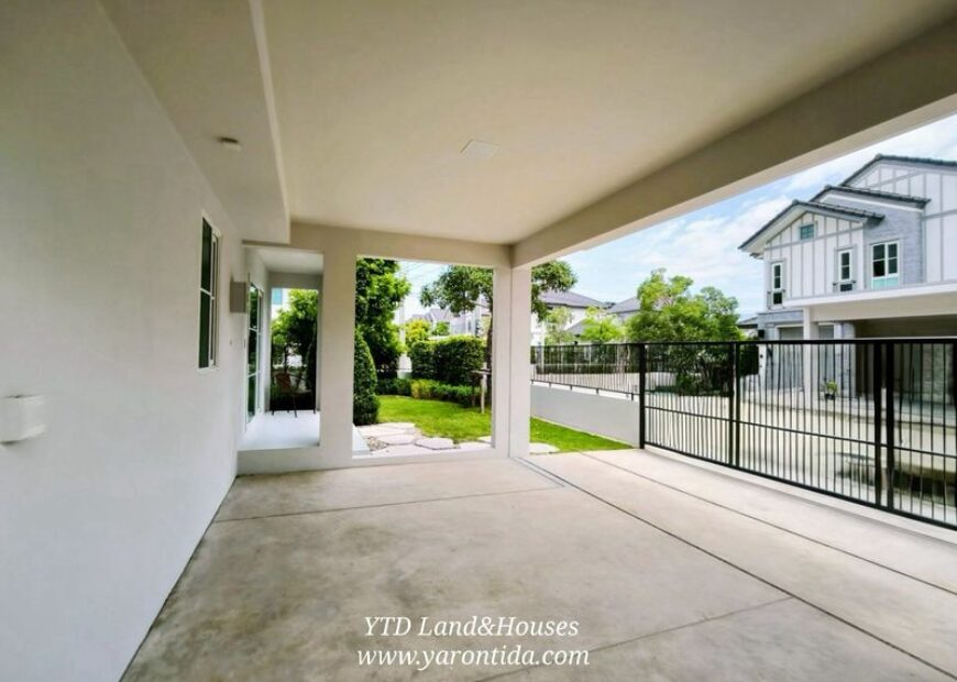 For rent, 2-story detached house, Villaggio 3 Srinakarin-Bangna