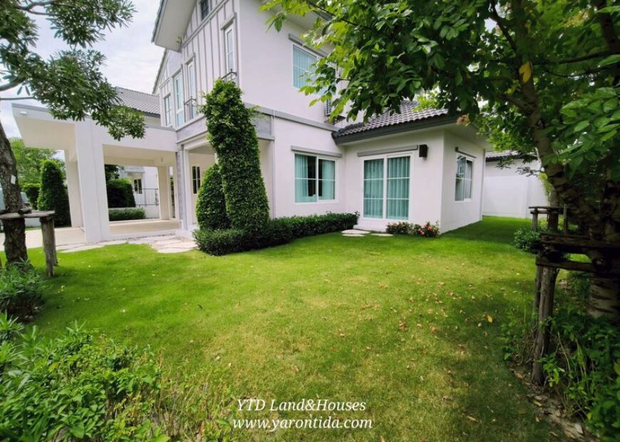 For rent, 2-story detached house, Villaggio 3 Srinakarin-Bangna