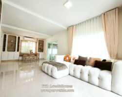 For rent, 2-story detached house, Villaggio 3 Srinakarin-Bangna