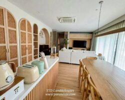 ให้เช่า บ้านเดี่ยว 2 ชั้น ในโครงการพิมนารา ศรีนครินทร์-บางนา บ้าน Modern Japanese Tropical